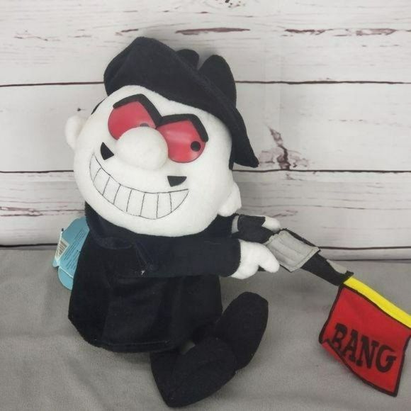 The Adventures Of Rock & Bullwinkle Boris Badenov Plush Stuffed Toy - Picture 9 of 11